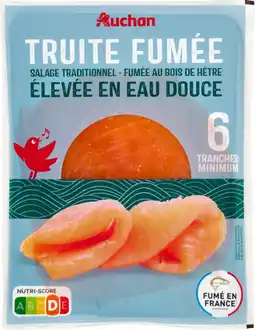 Auchan Supermarché Auchan truite fumée auchan offre