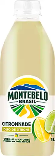 Auchan Supermarché Montebelo citronnade duo de citrons montebelo brasil offre
