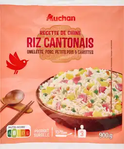 Auchan Supermarché Auchan riz cantonais surgelé auchan offre