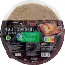 Auchan Supermarché Auchan a table en france galettes au blé noir auchan à table en france offre
