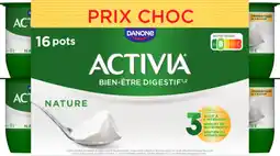 Auchan Supermarché Danone activia nature offre