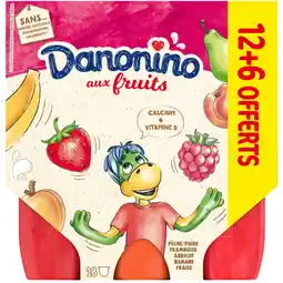Auchan Supermarché Danone danonino fruits offre