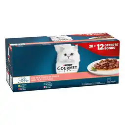 Auchan Supermarché Purina fillettines en sauce gourmet perle purina offre