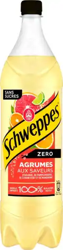 Auchan Supermarché Schweppes schweppes agrumes zéro offre