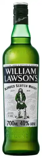 Auchan Supermarché William lawson whisky william lawsons offre