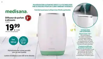 Lidl Diffuseur De Parfum à Ultrasons Medisana offre