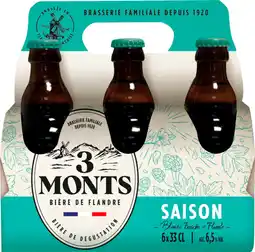 Auchan Supermarché 3 monts bière saison 3 monts offre