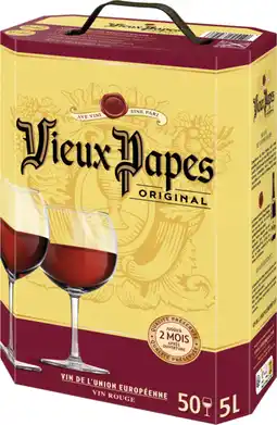 Auchan Supermarché Sans marque vin de l'union européenne offre