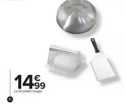 Carrefour Burger - le kit smash offre