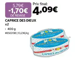 Costco CAPRICE DES DIEUX x2 offre