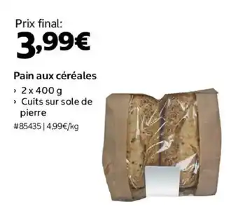 Costco Pain aux céréales offre