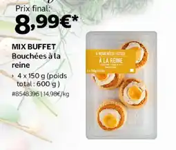 Costco MIX BUFFET Bouchées à la reine offre
