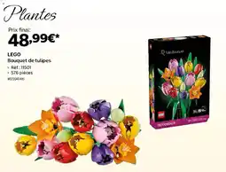 Costco LEGO Bouquet de tulipes offre