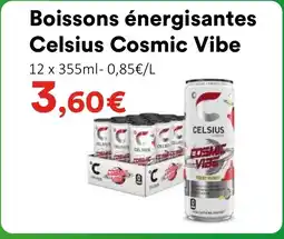 Hmarket CELSIUS Boissons énergisantes Cosmic Vibe offre