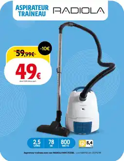 Darty RADIOLA Aspirateur traïneau offre