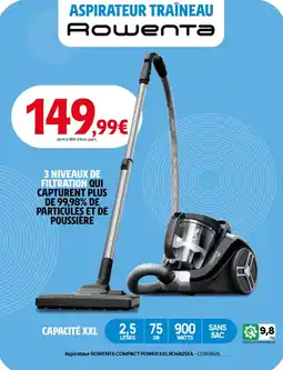 Darty ROWENTA Aspirateur traîneau offre