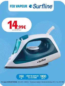 Darty SURFLINE Fer vapeur offre