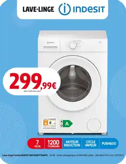 Darty INDESIT Lave-linge offre