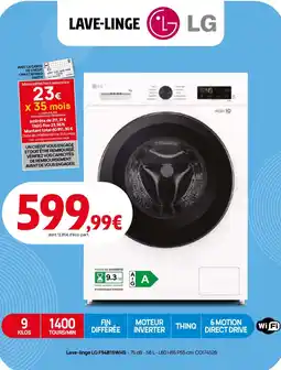 Darty LG Lave-linge offre
