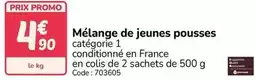 Promocash Promo - mélange de jeunes pousses offre
