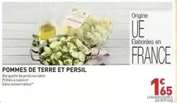 Grand Frais Persil - pommes de terre et offre