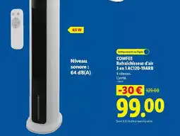 Lidl Comfee rarrainsaur d'air 3 en 1 ac17o-19arb offre