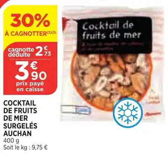 Bi1 Cocktail De Fruits De Mer Surgelés Auchan offre