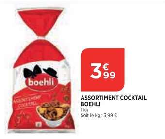 Bi1 Assortiment Cocktail Boehli offre
