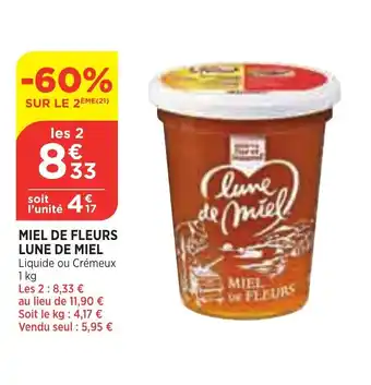 Bi1 Miel De Fleurs Lunne De Miel offre