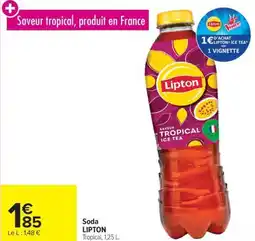 Carrefour Soda lipton offre