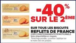 Carrefour Market SUR TOUS LES BISCUITS REFLETS DE FRANCE offre