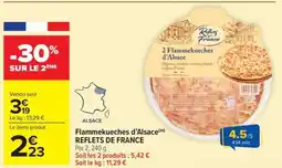 Carrefour Market Flammekueches d'alsace reflets de france offre