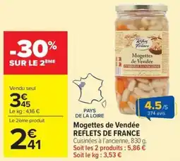 Carrefour Market Mogettes de vendée reflets de france offre