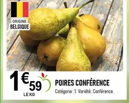 marché frais Géant Poires conférence offre
