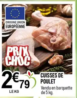 marché frais Géant Cuisses de poulet offre