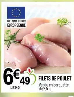 marché frais Géant Filets de poulet offre