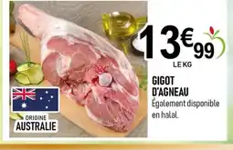 marché frais Géant Gigot d'agneau offre