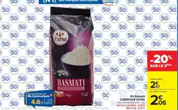 Carrefour Market Riz basmati carrefour extra offre