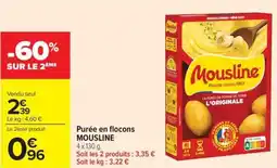 Carrefour Market Purée en flocons mousline offre