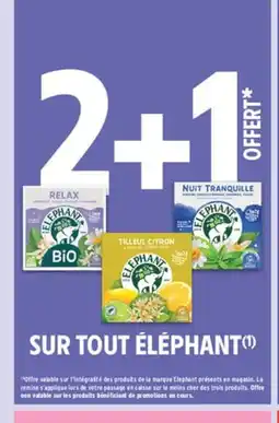 Intermarché ÉLÉPHANT Sur tout offre