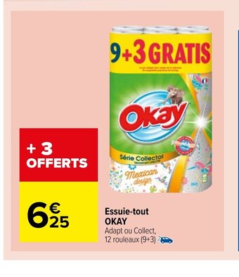Carrefour Market Essuie-Tout Okay offre