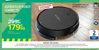 Carrefour Aspirateur Robot Connecté offre
