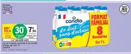 Intermarché CANDIA Le lait sans lactose à 1% de mg sterilise uht ff offre