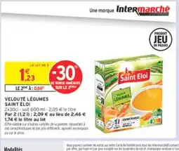 Intermarché SAINT ÉLOI Veloute légumes offre