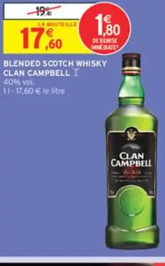 CLAN CAMPBELL Blended scotch whisky