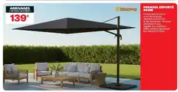 Brico Dépôt Parasol déporté 4x3m offre