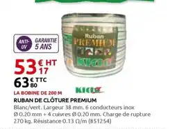 Rural Master Ruban de clôture premium offre