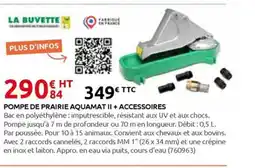 Rural Master Pompe de prairie aquamat ii + accessoires offre