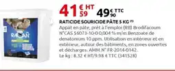 Rural Master Raticide souricide pâte offre