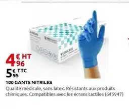 Rural Master 100 gants nitriles offre